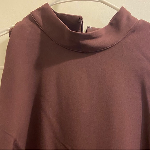 Long sheath with mock neck - Picture 3 of 3